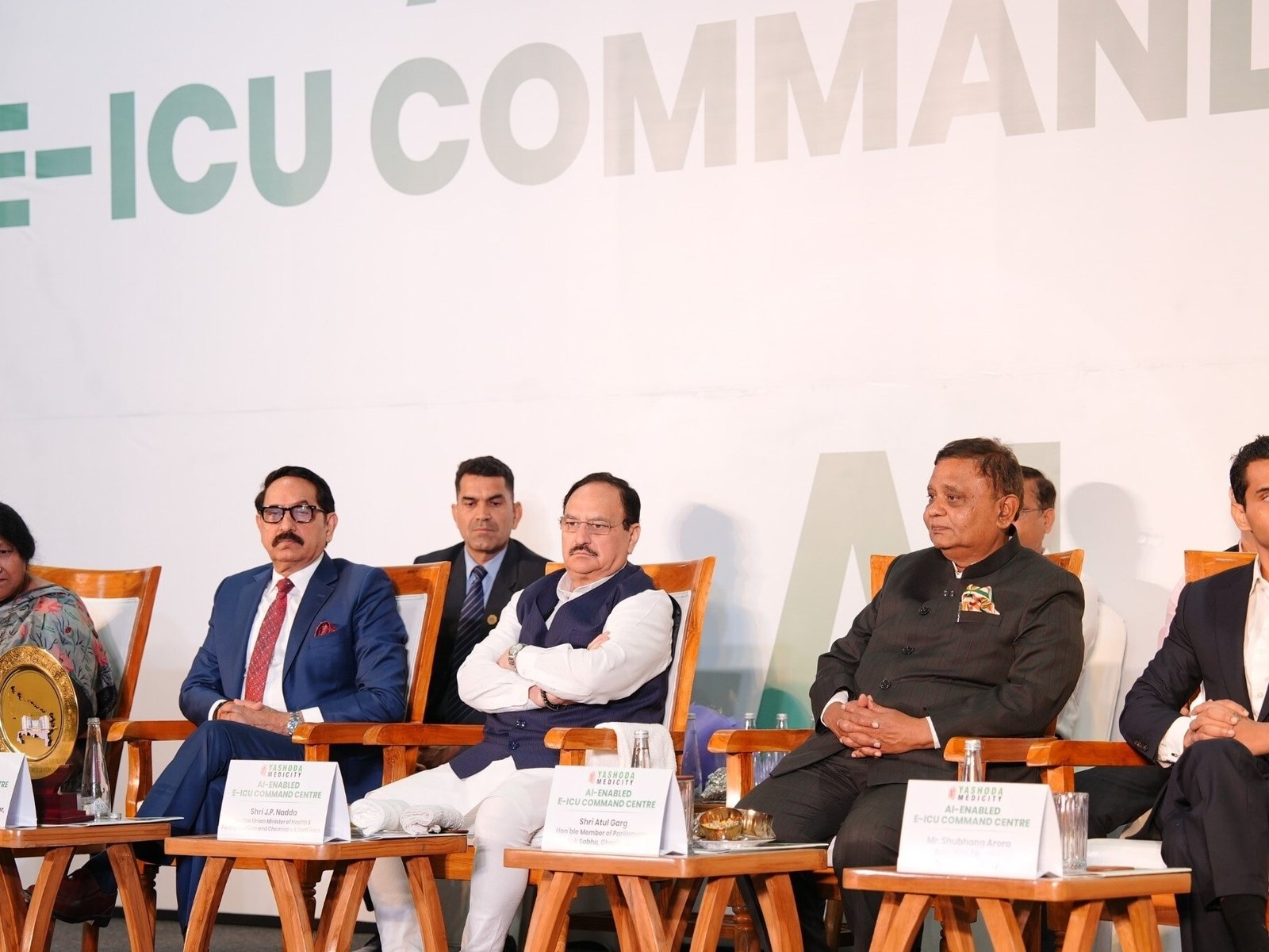 J.P. Nadda launches AI-enabled E-ICU Command Centre at Yashoda Medicity
